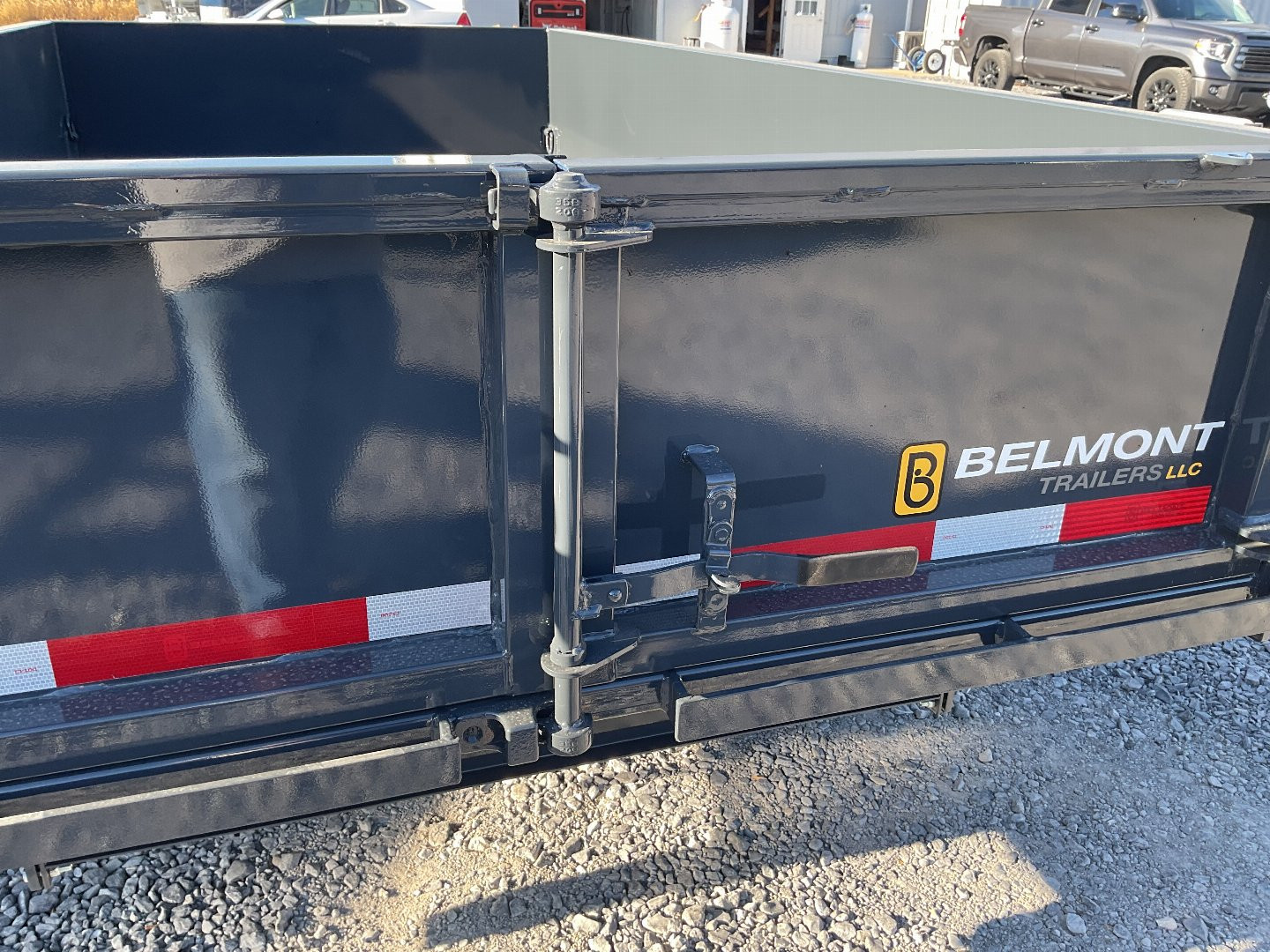 New 2025 Belmont DTL7212-10K Dump Trailer 6'X12' 10K (47 degree dump angle)