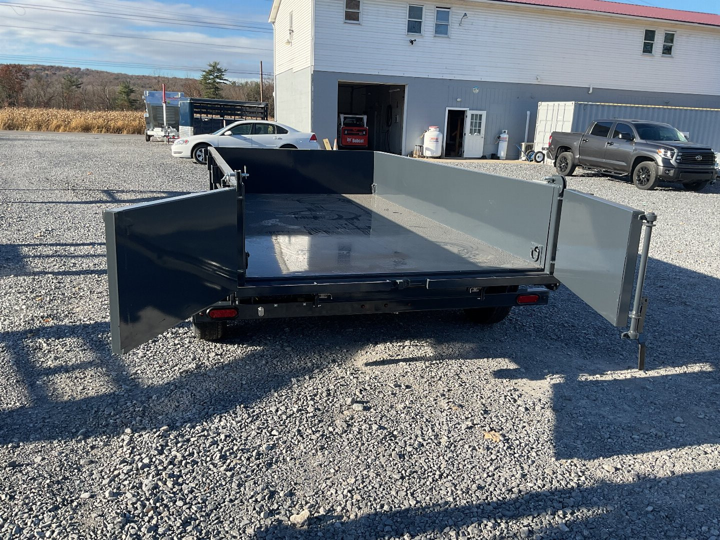 New 2025 Belmont DTL7212-10K Dump Trailer 6'X12' 10K (47 degree dump angle)