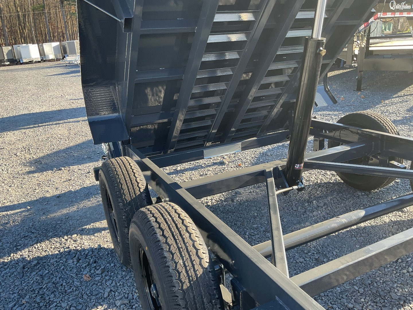 New 2025 Belmont DTL7212-10K Dump Trailer 6'X12' 10K (47 degree dump angle)