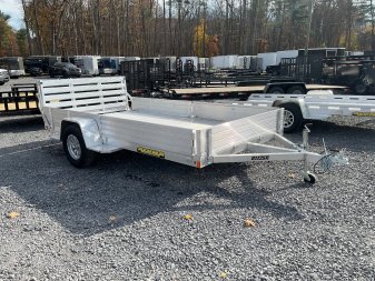 New 2025 Aluma 81"x12'8112SR Utility Trailer 2990#