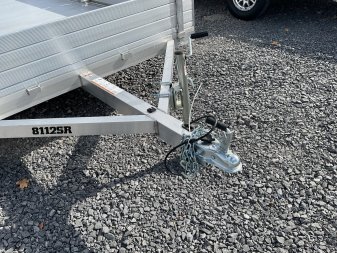 New 2025 Aluma 81"x12'8112SR Utility Trailer 2990#