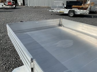 New 2025 Aluma 81"x12'8112SR Utility Trailer 2990#