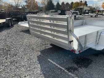 New 2025 Aluma 81"x12'8112SR Utility Trailer 2990#