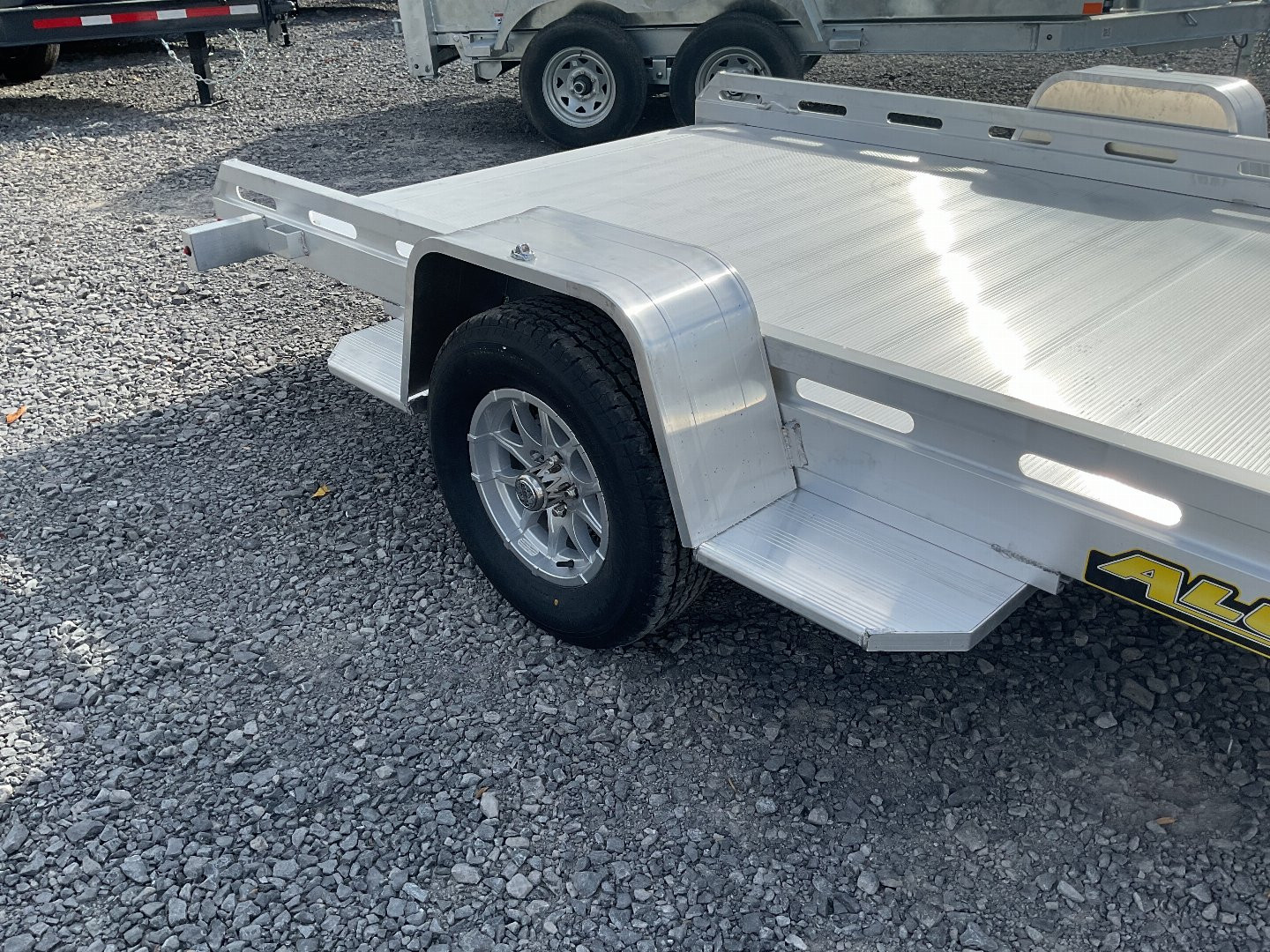 New 2025 Aluma 7712H-TILT-S Utility Trailer/Tilt Deck Trailer 77"X12' 2990#