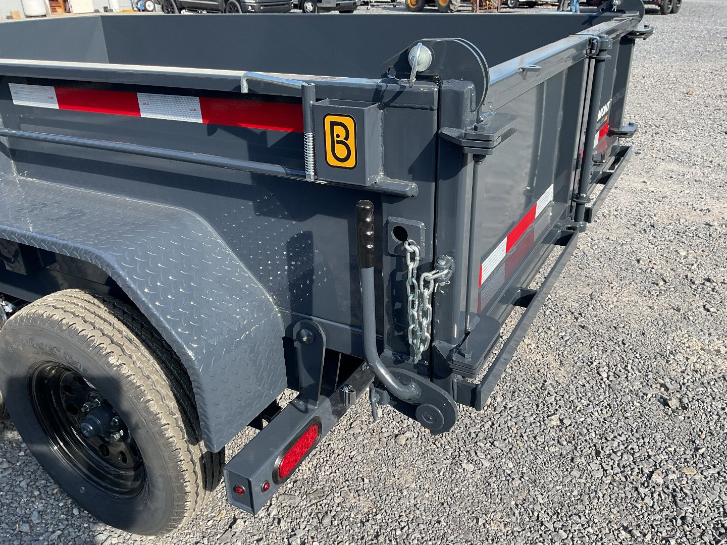 New 2025 Belmont DTL7212-10K Dump Trailer 6'X12' 10K