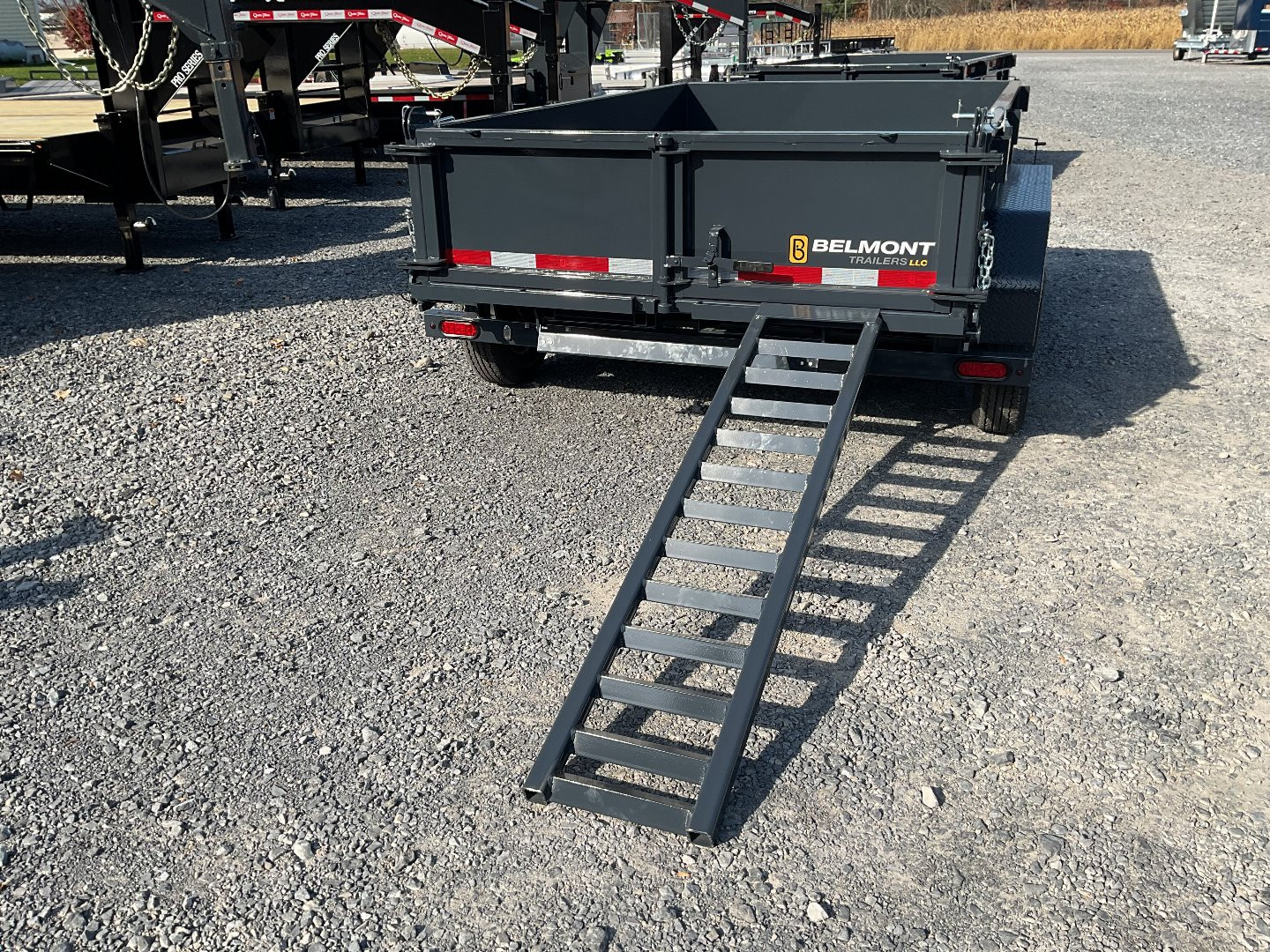 New 2025 Belmont DTL7212-10K Dump Trailer 6'X12' 10K