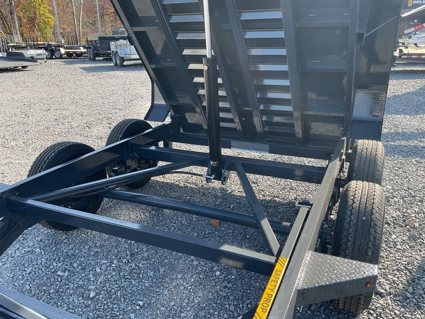 New 2025 Belmont DTL7212-10K Dump Trailer 6'X12' 10K