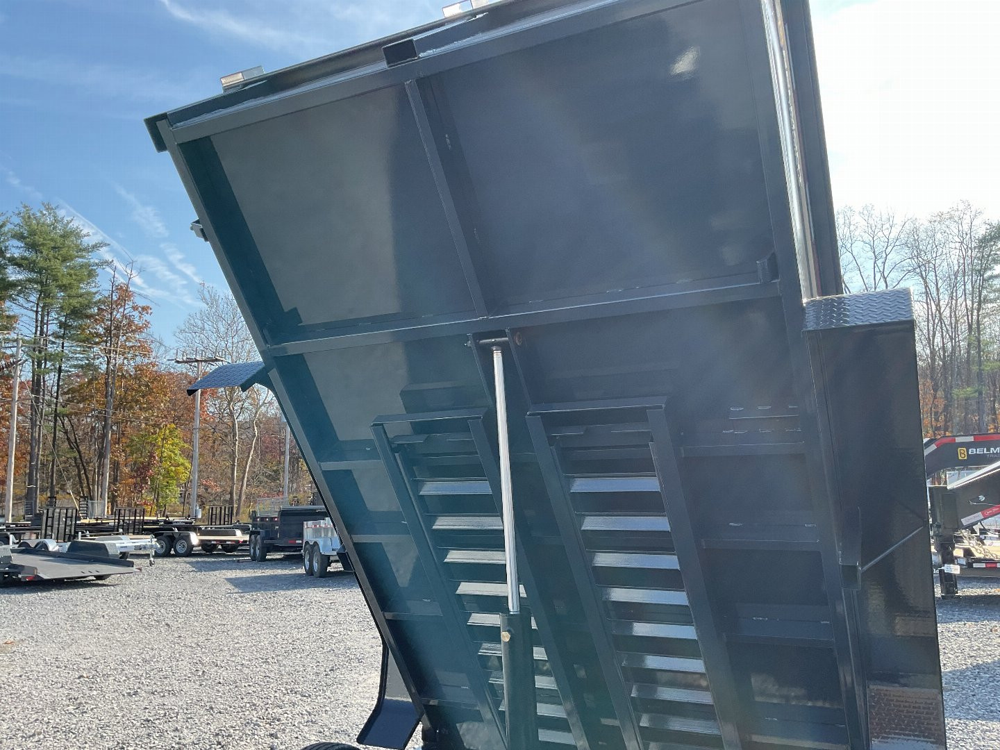 New 2025 Belmont DTL7212-10K Dump Trailer 6'X12' 10K