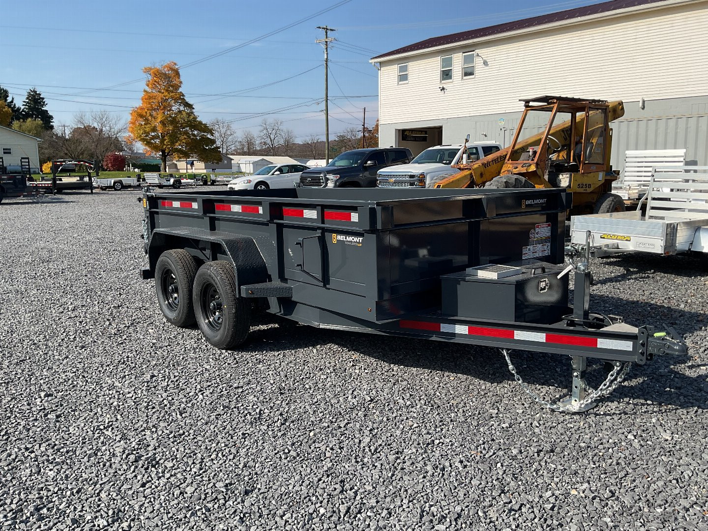 New 2025 Belmont DTL7212-10K Dump Trailer 6'X12' 10K