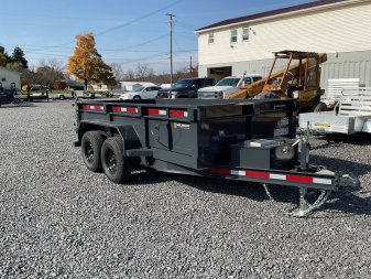 New 2025 Belmont DTL7212-10K Dump Trailer 6'X12' 10K