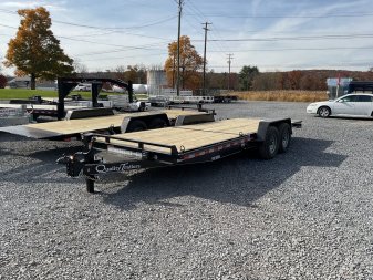 New 2025 QUALITY TRAILERS Pro-DWT Equipment Trailer 82"X22' 15K Split Tilt (8'fixed+14' tilt)
