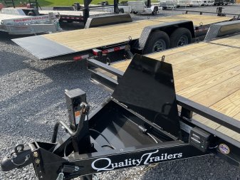 New 2025 QUALITY TRAILERS Pro-DWT Equipment Trailer 82"X22' 15K Split Tilt (8'fixed+14' tilt)