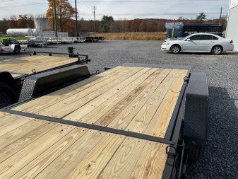 New 2025 QUALITY TRAILERS Pro-DWT Equipment Trailer 82"X22' 15K Split Tilt (8'fixed+14' tilt)