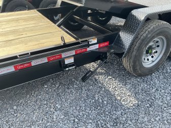 New 2025 QUALITY TRAILERS Pro-DWT Equipment Trailer 82"X22' 15K Split Tilt (8'fixed+14' tilt)