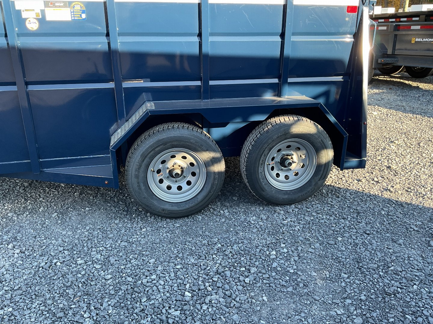 New 2025 Valley Trailers 26012 Stock / Stock Combo Trailer 6'X12' 7K W/ rubber mats 6'6" Interior height