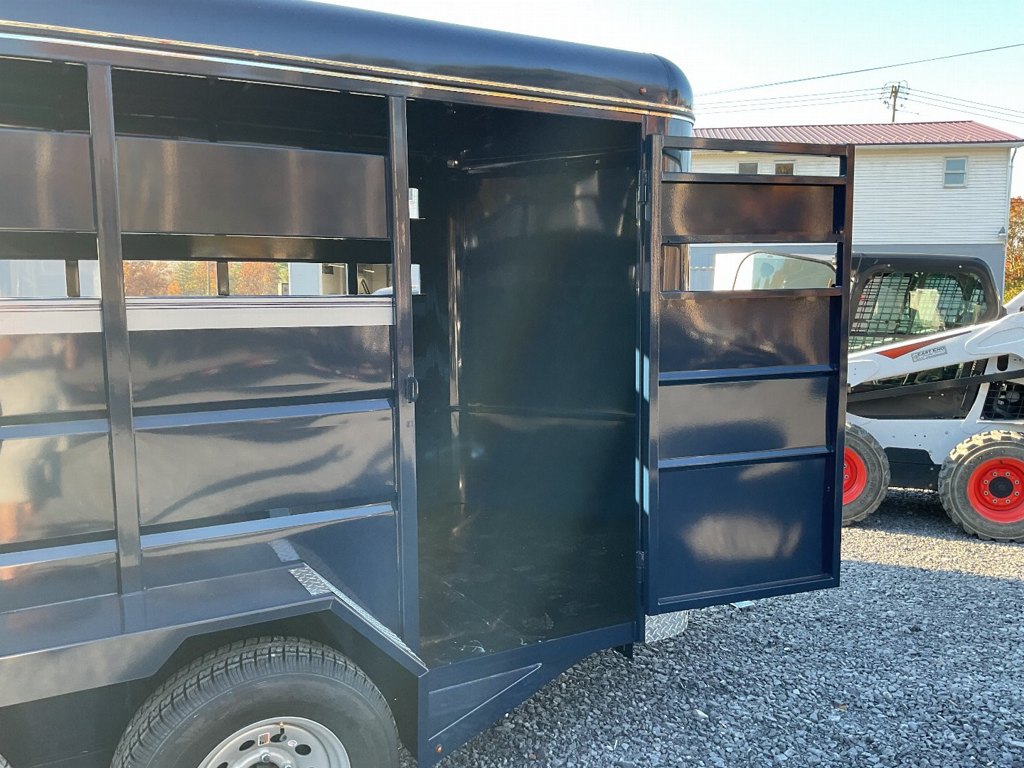 New 2025 Valley Trailers 26012 Stock / Stock Combo Trailer 6'X12' 7K W/ rubber mats 6'6" Interior height