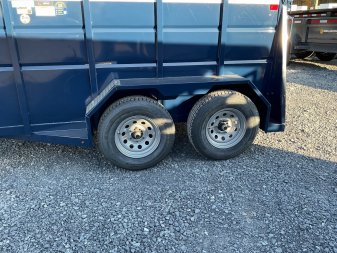 New 2025 Valley Trailers 26012 Stock / Stock Combo Trailer 6'X12' 7K W/ rubber mats 6'6" Interior height