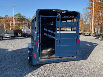 New 2025 Valley Trailers 26012 Stock / Stock Combo Trailer 6'X12' 7K W/ rubber mats 6'6" Interior height