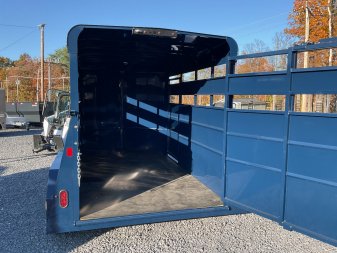 New 2025 Valley Trailers 26012 Stock / Stock Combo Trailer 6'X12' 7K W/ rubber mats 6'6" Interior height