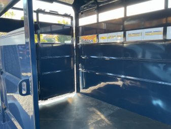 New 2025 Valley Trailers 26012 Stock / Stock Combo Trailer 6'X12' 7K W/ rubber mats 6'6" Interior height