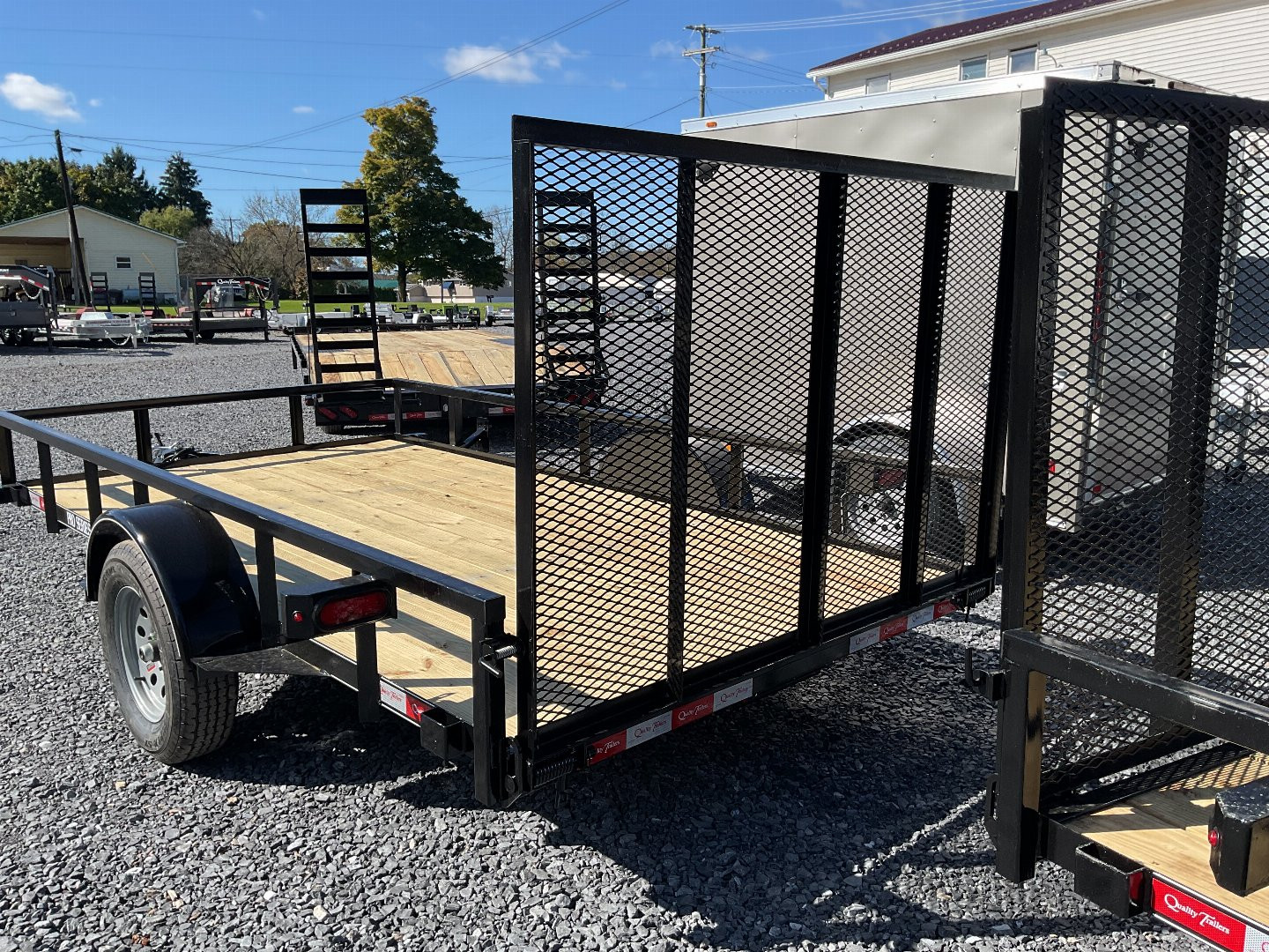 New 2025 Quality Trailers Pro-B Utility Trailer 12'x77" 2990#