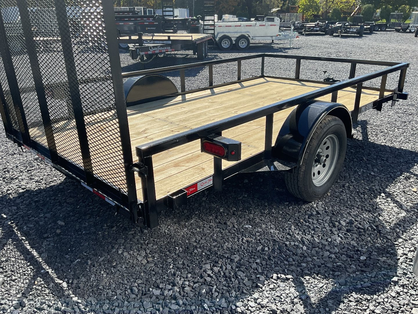 New 2025 Quality Trailers Pro-B Utility Trailer 12'x77" 2990#
