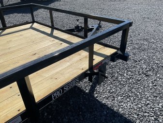 New 2025 Quality Trailers Pro-B Utility Trailer 12'x77" 2990#