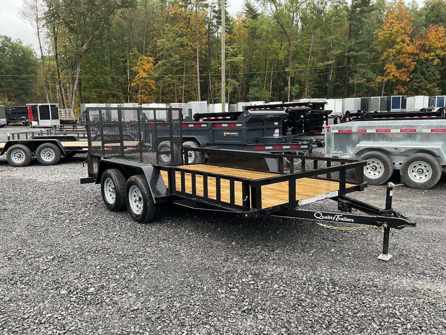 New 2025 Quality Trailers Gen-B Utility Trailer 82"x14' 7K ATV side load