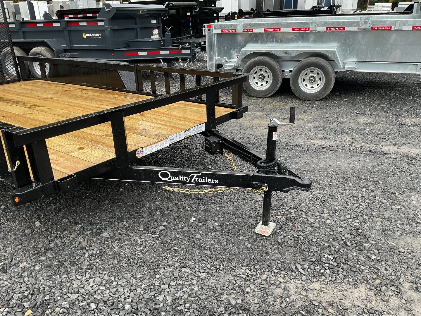 New 2025 Quality Trailers Gen-B Utility Trailer 82"x14' 7K ATV side load