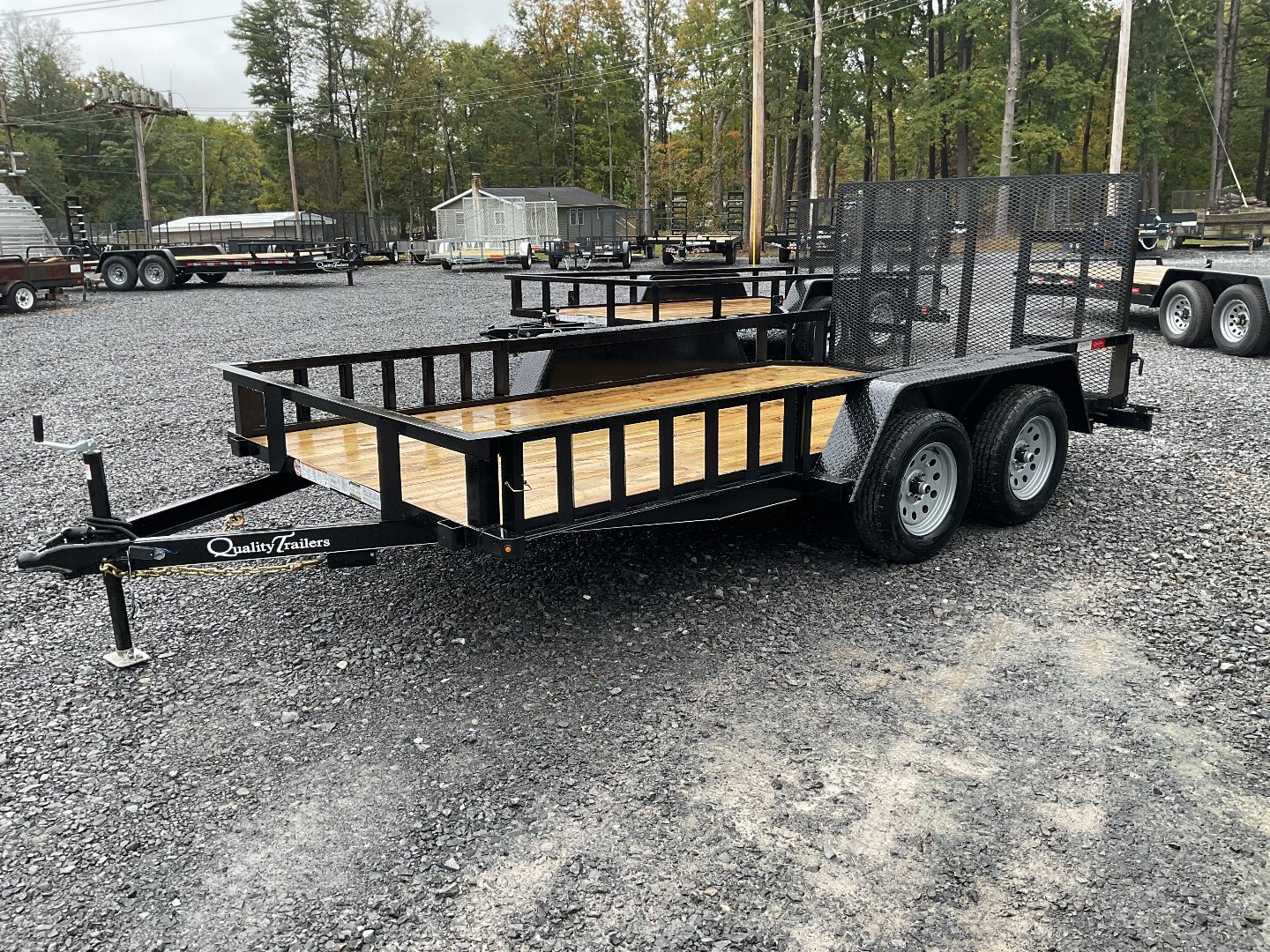New 2025 Quality Trailers Gen-B Utility Trailer 82"x14' 7K ATV side load