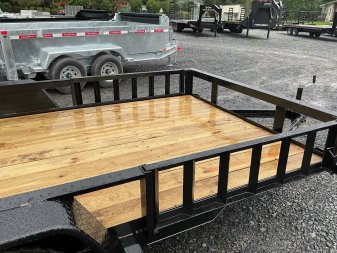 New 2025 Quality Trailers Gen-B Utility Trailer 82"x14' 7K ATV side load