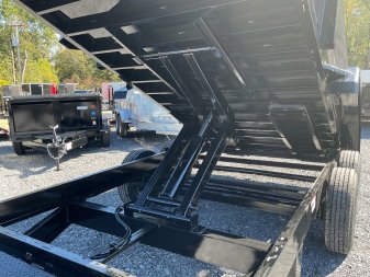 New 2025 Hawke Trailers LPTHH Dump Trailer 80"X14' 14K