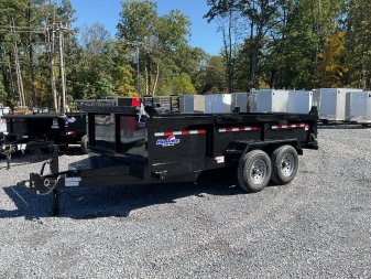 New 2025 Hawke Trailers LPTHH Dump Trailer 80"X14' 14K