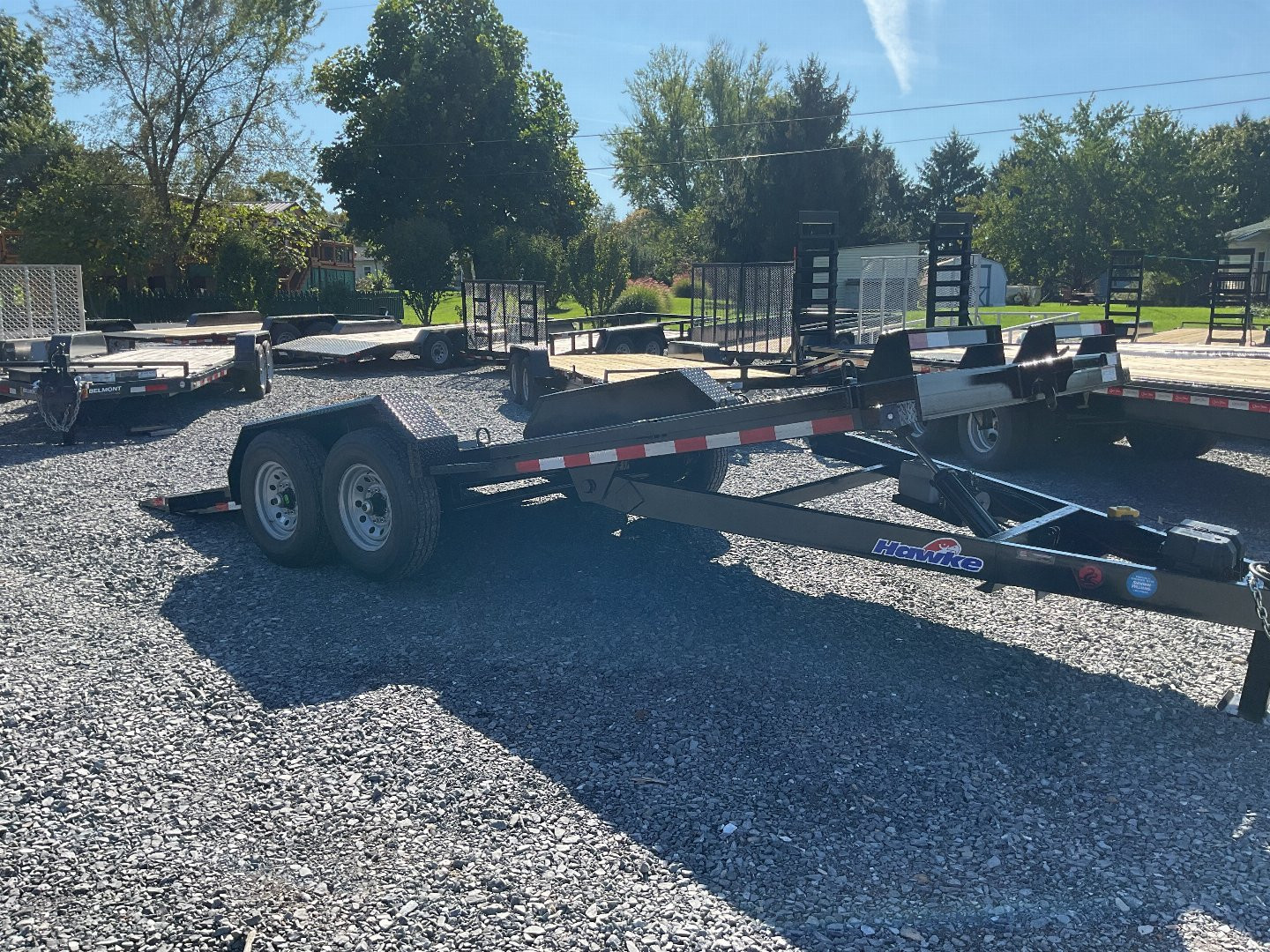 New 2025 Hawke Trailers EQ Car Hauler/Equipment Trailer/Tilt Trailer 80"x20' 12K