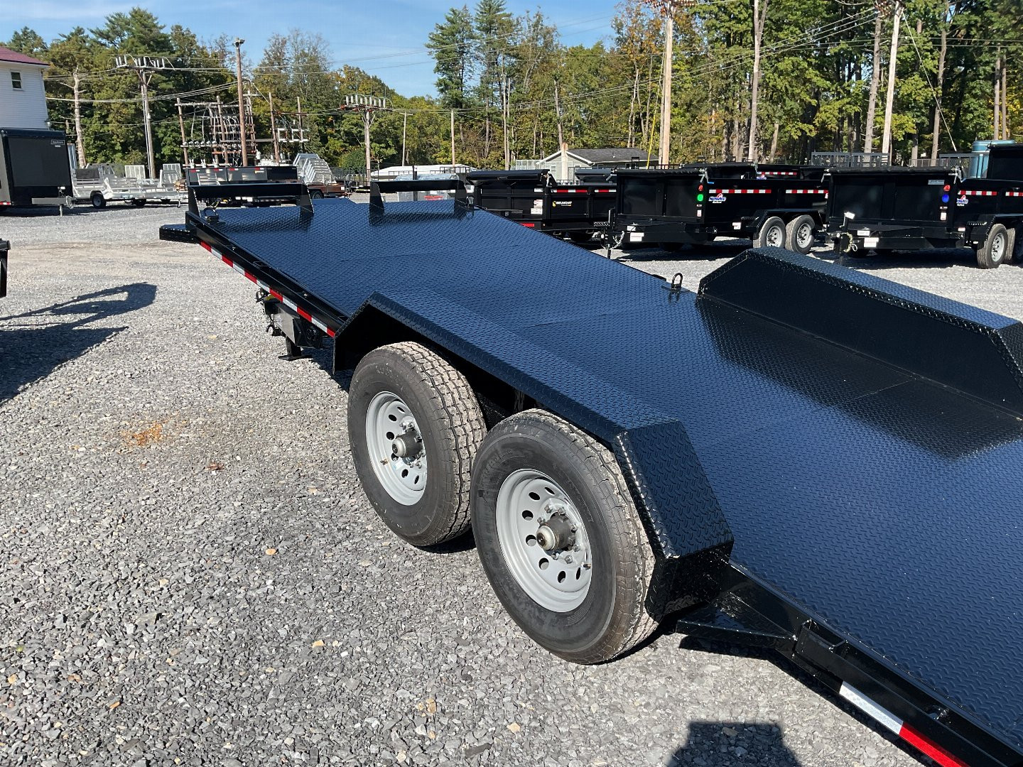 New 2025 Hawke Trailers EQ Car Hauler/Equipment Trailer/Tilt Trailer 80"x20' 12K