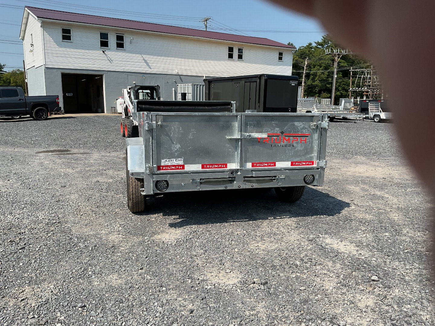 New 2025 Triumph Trailers GD4-TAE6X12-70 Dump Trailer 14K