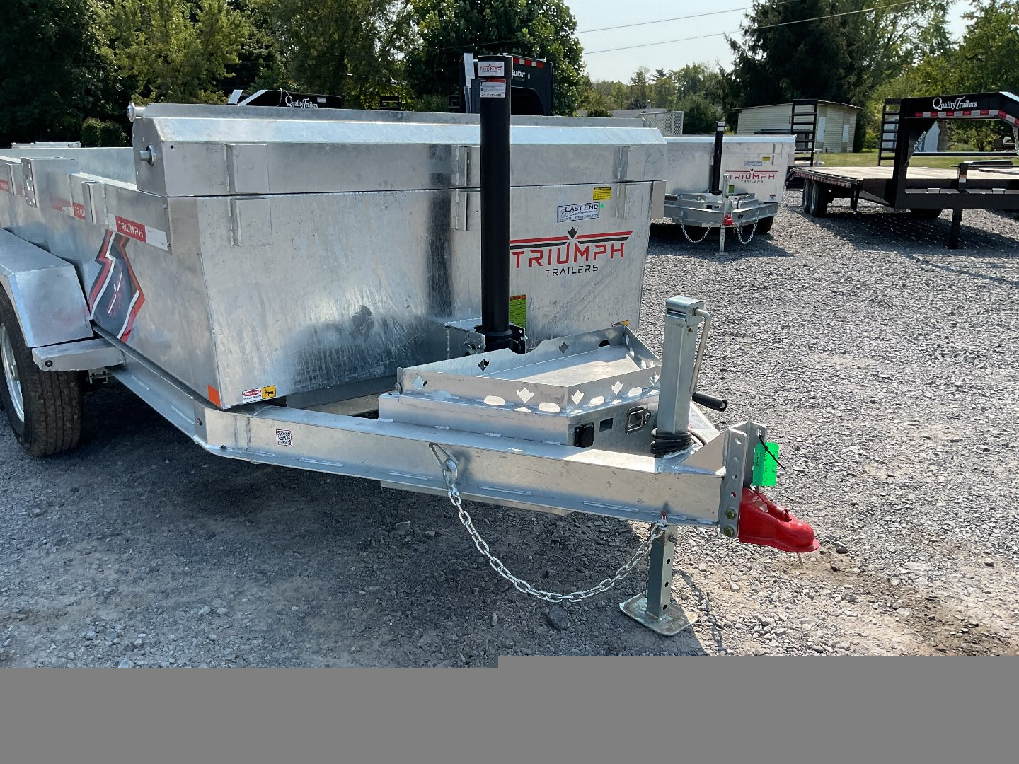 New 2025 Triumph Trailers GD4-TAE6X12-70 Dump Trailer 14K
