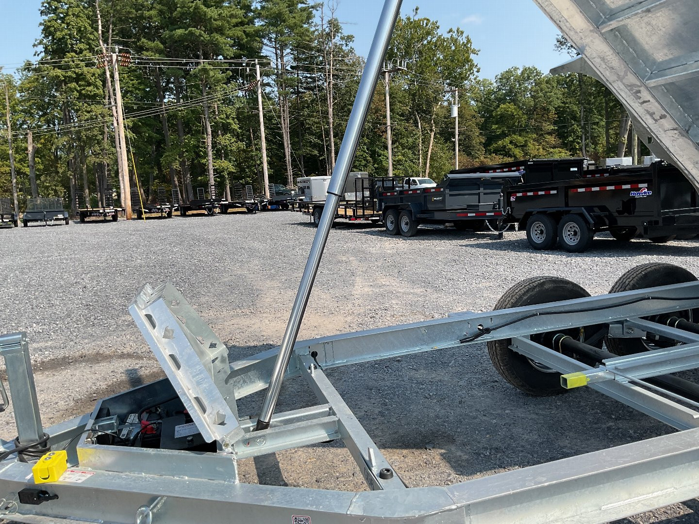 New 2025 Triumph Trailers GD4-TAE6X12-70 Dump Trailer 14K