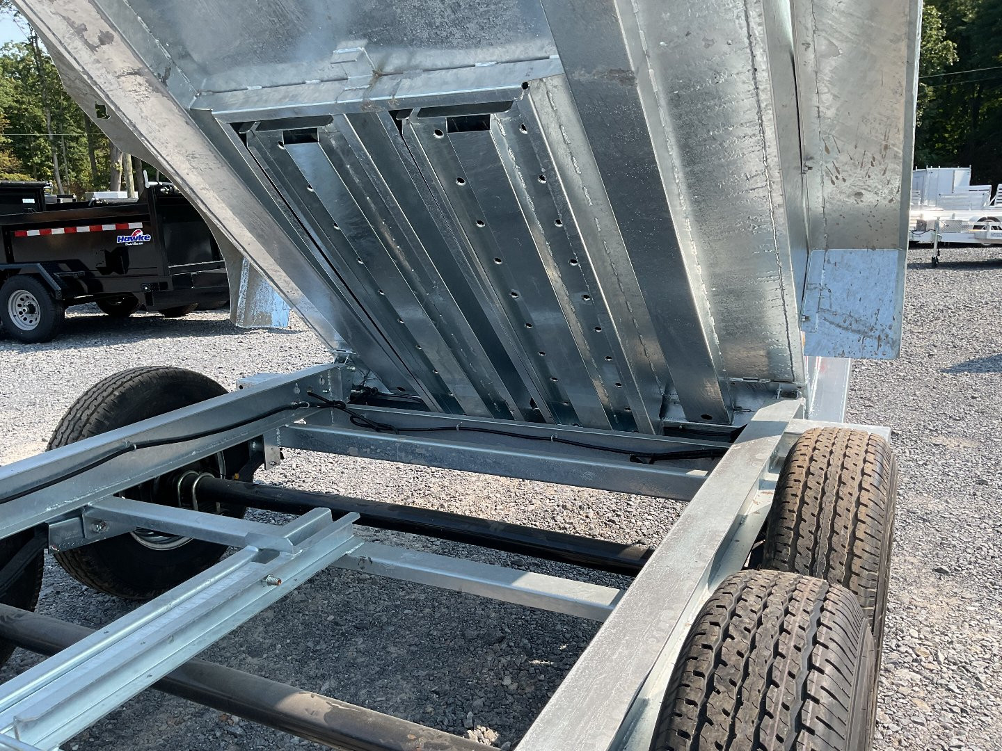 New 2025 Triumph Trailers GD4-TAE6X12-70 Dump Trailer 14K