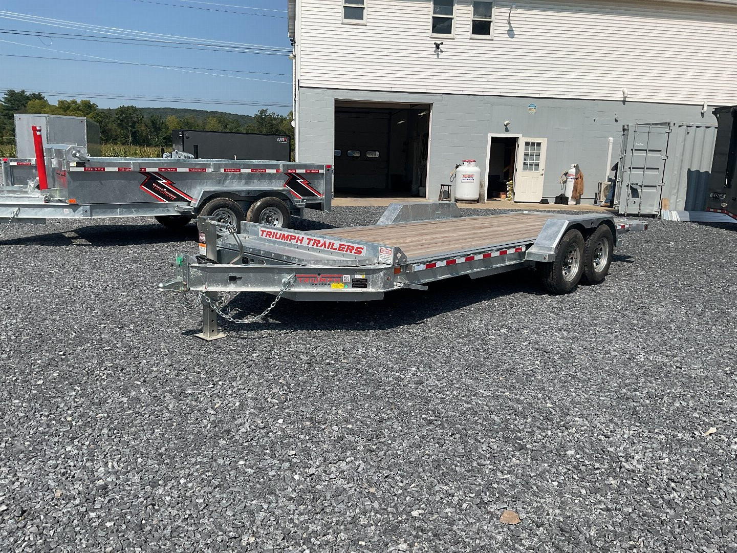 New 2025 Triumph Trailers GHTEH9-TA82X20-70 Tilt Trailer 82"X20' 14k