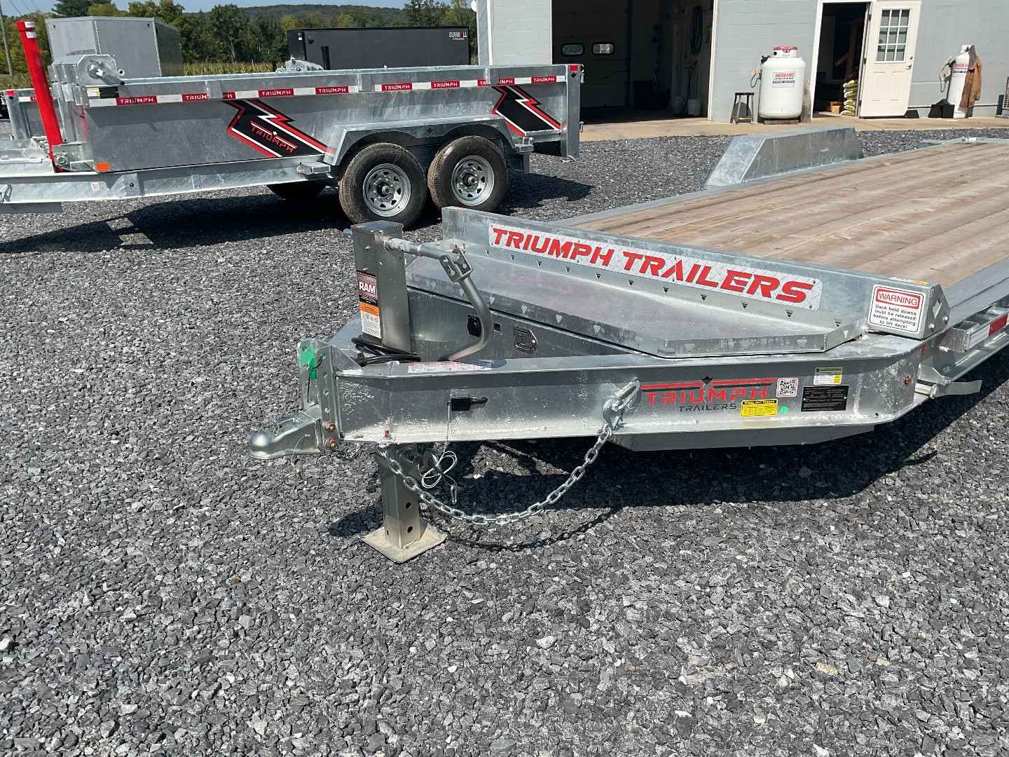 New 2025 Triumph Trailers GHTEH9-TA82X20-70 Tilt Trailer 82"X20' 14k