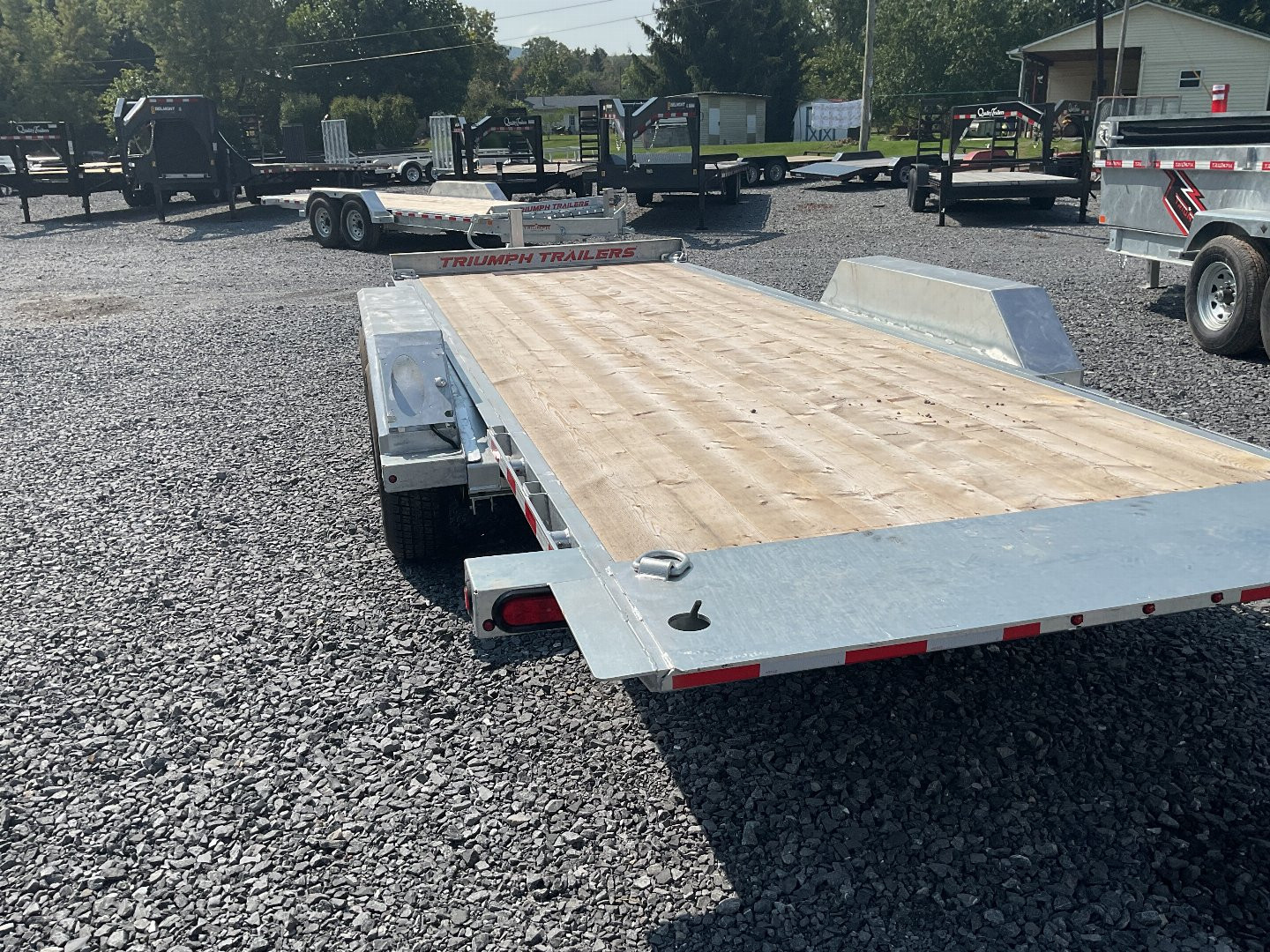 New 2025 Triumph Trailers GHTEH9-TA82X20-70 Tilt Trailer 82"X20' 14k