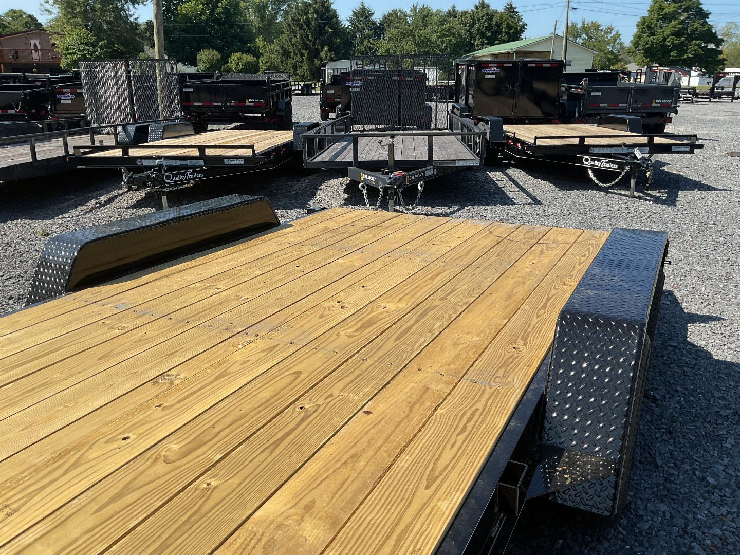 New 2025 Quality Trailers Gen-AW Car Hauler/Equipment Trailer 82"x16' 7K (14'+2" dovetail)