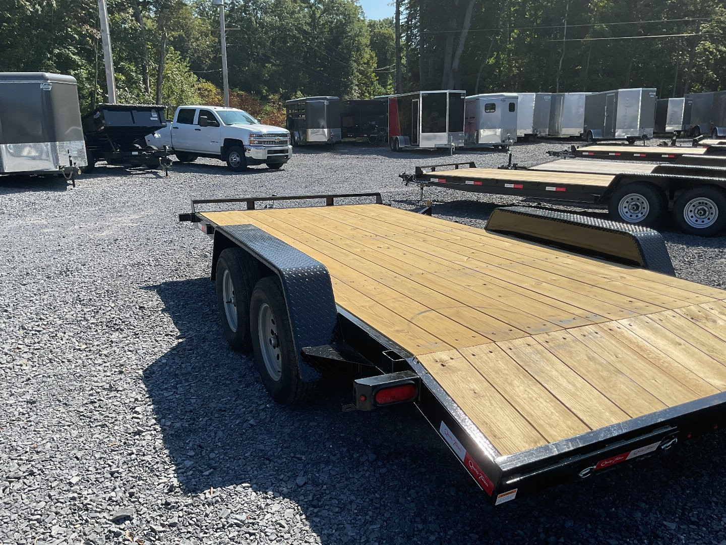 New 2025 Quality Trailers Gen-AW Car Hauler/Equipment Trailer 82"x16' 7K (14'+2" dovetail)