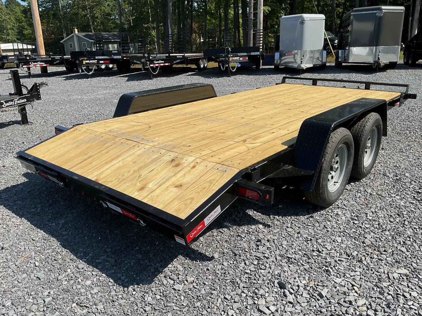 New 2025 Quality Trailers Gen-AW Car Hauler/Equipment Trailer 82"x16' 7K (14'+2" dovetail)
