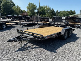 New 2025 Quality Trailers Gen-AW Car Hauler/Equipment Trailer 82"x16' 7K (14'+2" dovetail)
