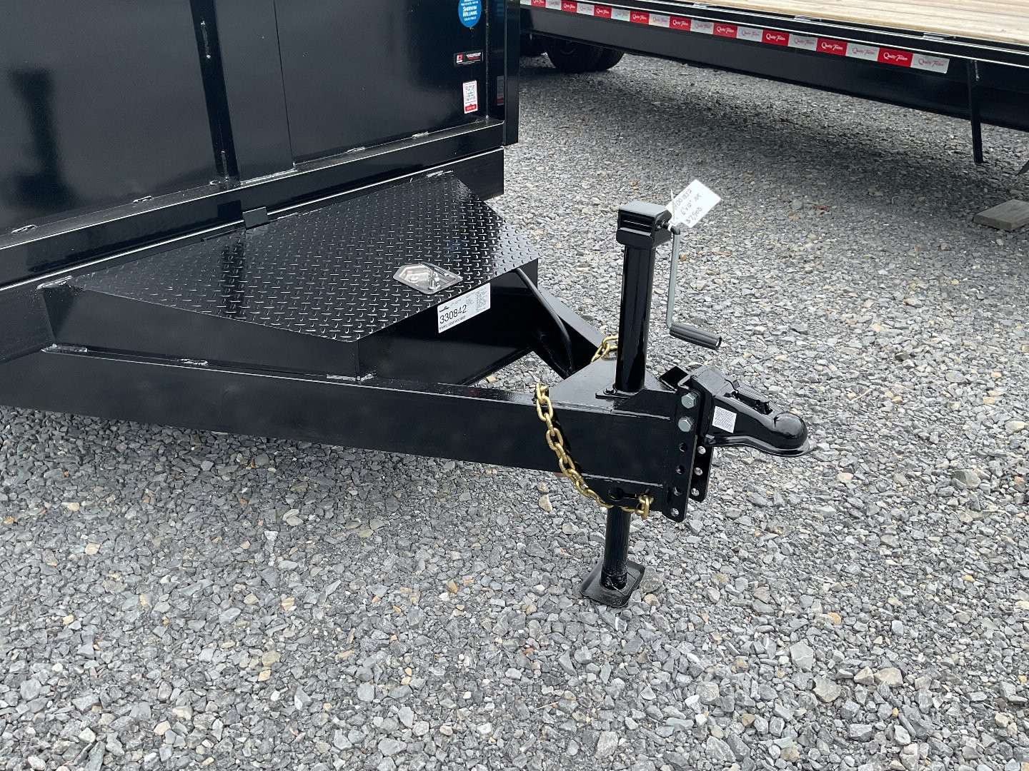 New 2024 Hawke Trailers LPTH Dump Trailer 6'X12' 10K