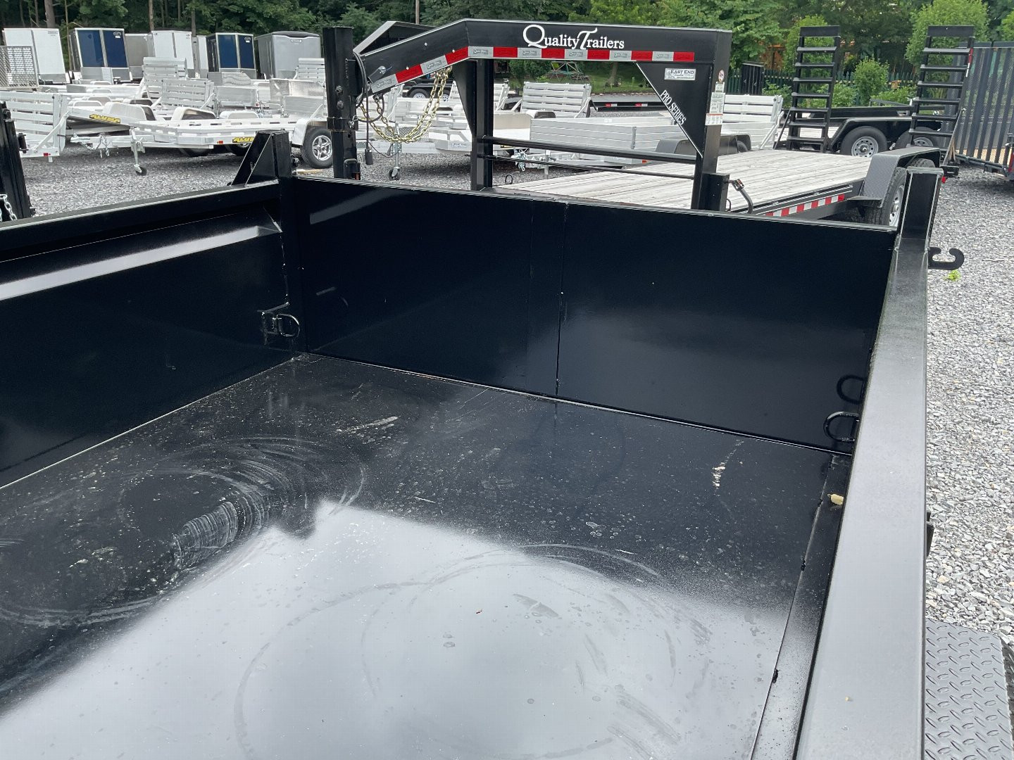 New 2024 Hawke Trailers LPTH Dump Trailer 6'X12' 10K