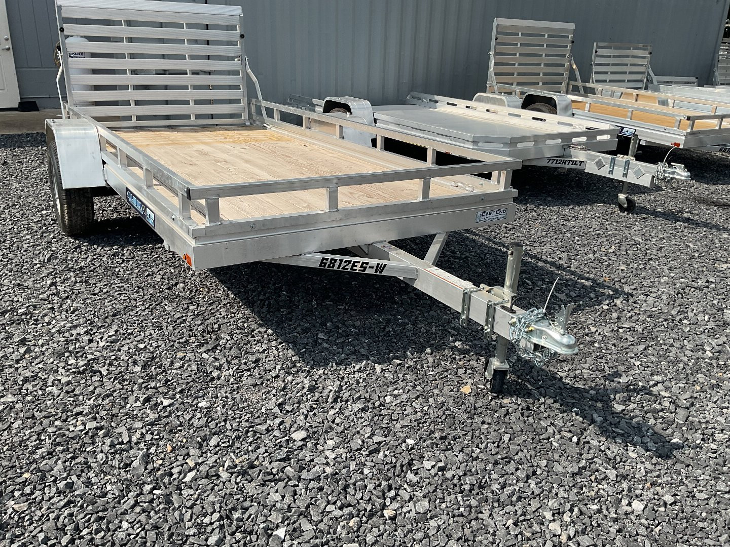 New 2024 Aluma 6812ES-W Utility Trailer 68"X12' 2990#