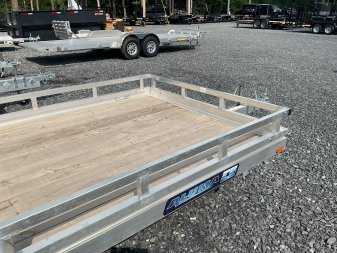 New 2024 Aluma 6812ES-W Utility Trailer 68"X12' 2990#